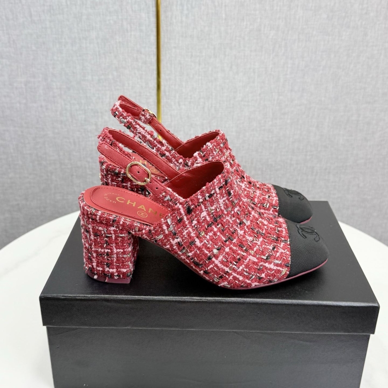 Ch**el heeled shoes